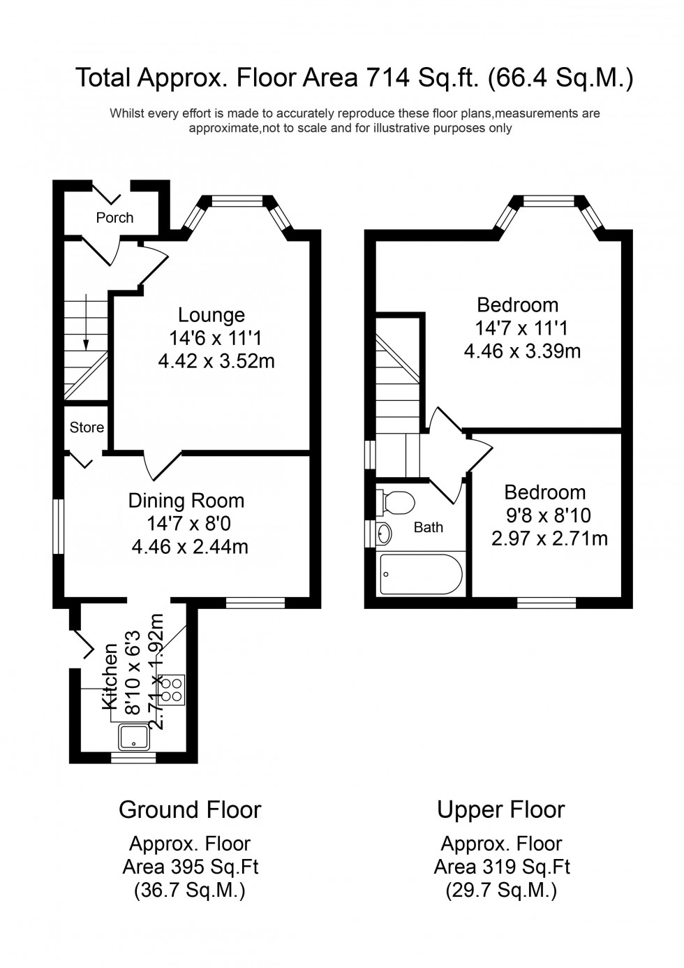 Floorplan for Ryburn Road, Ormskirk