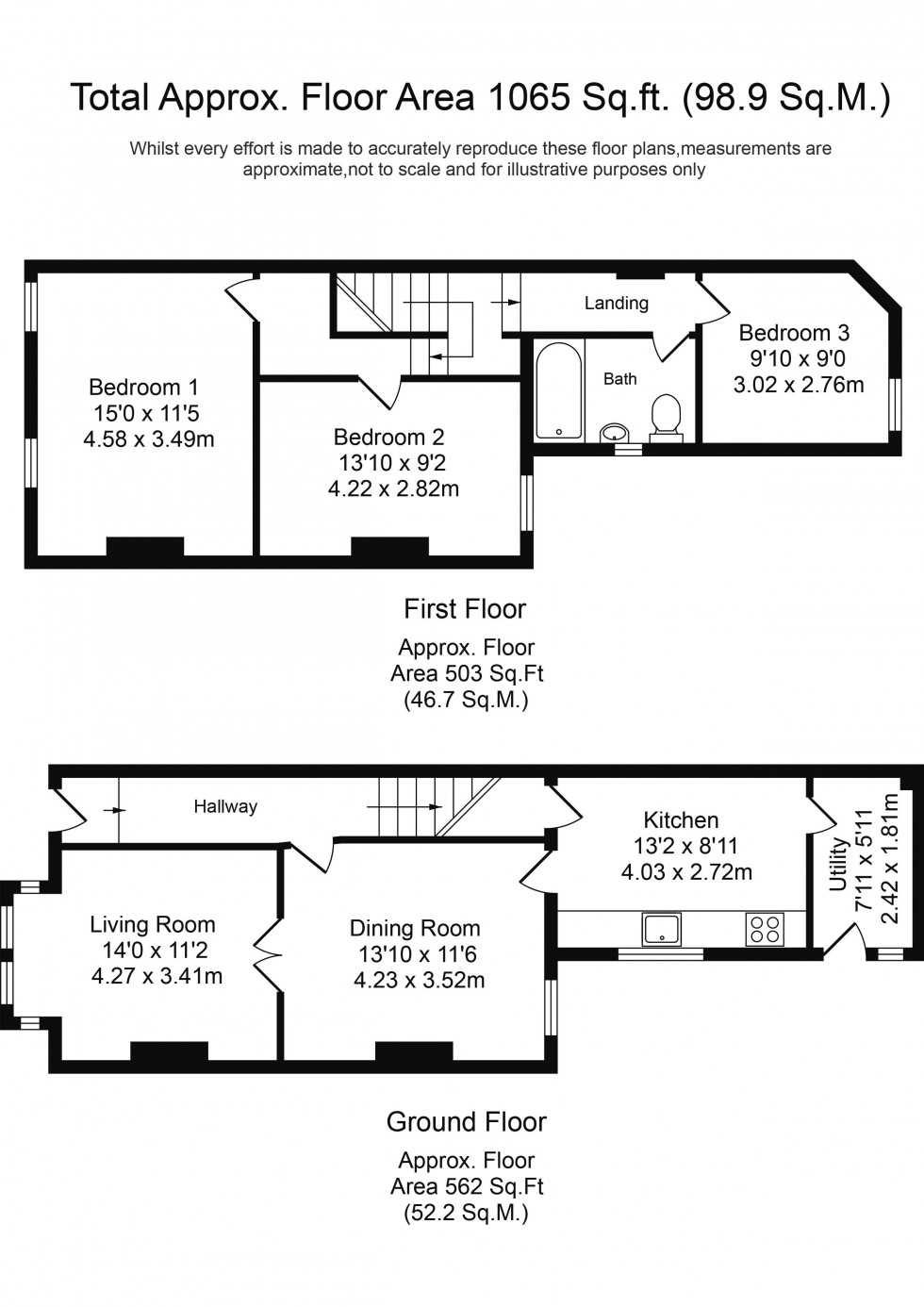 Floorplan for Southport Road, Ormskirk