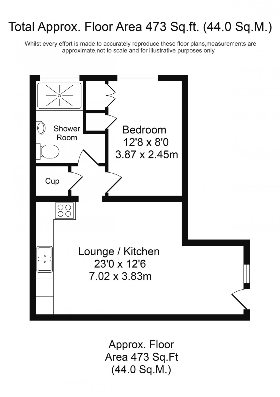 Floorplan for Bold Lane, Aughton