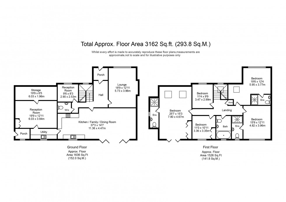 Floorplan for Robbins Bridge Meadows, Aughton