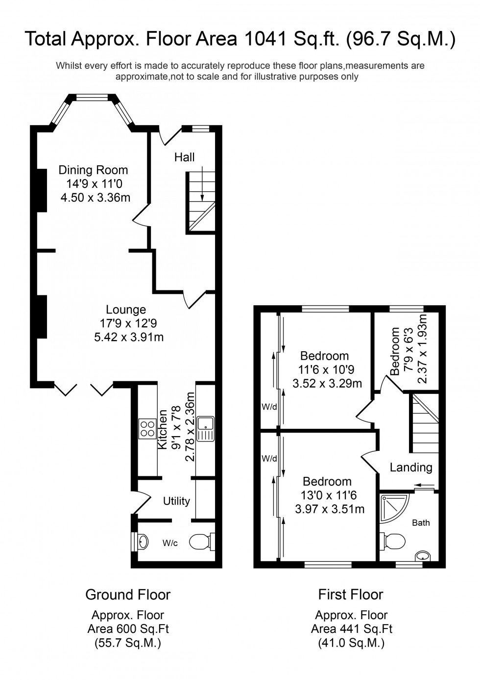 Floorplan for Burscough Street, Ormskirk