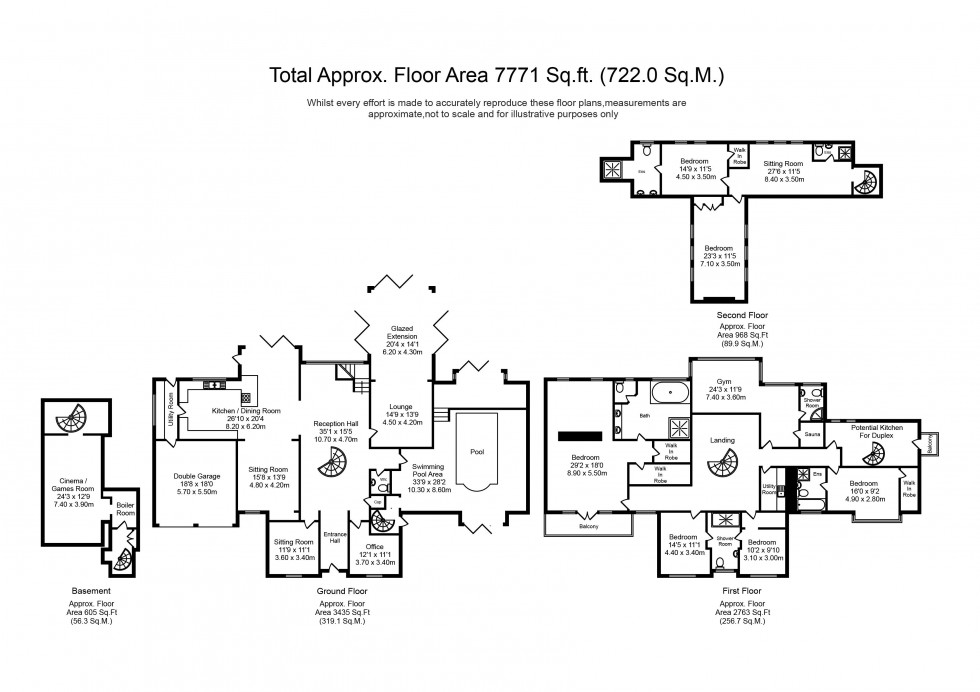 Floorplan for Granville Park West, Aughton