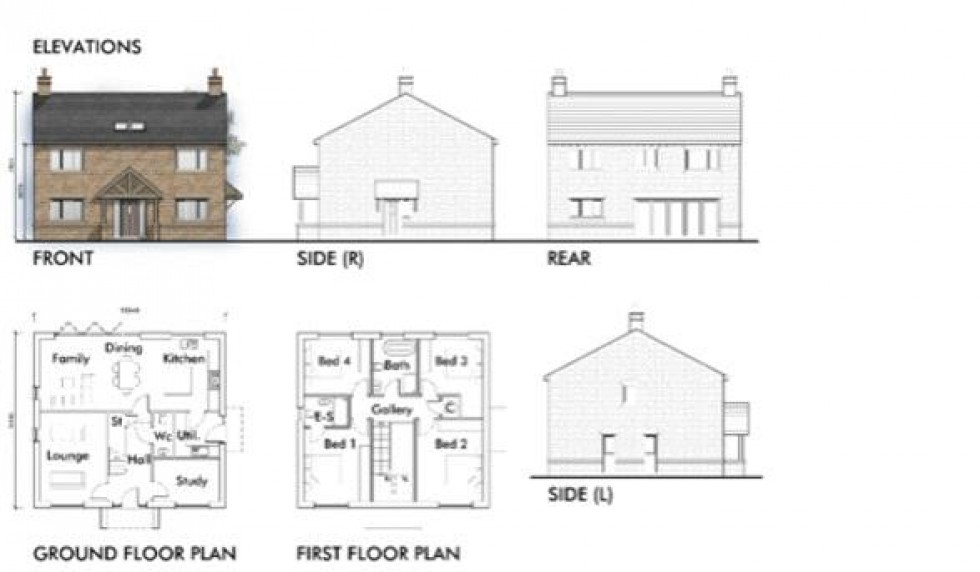 Floorplan for Preston Road, Charnock Richard