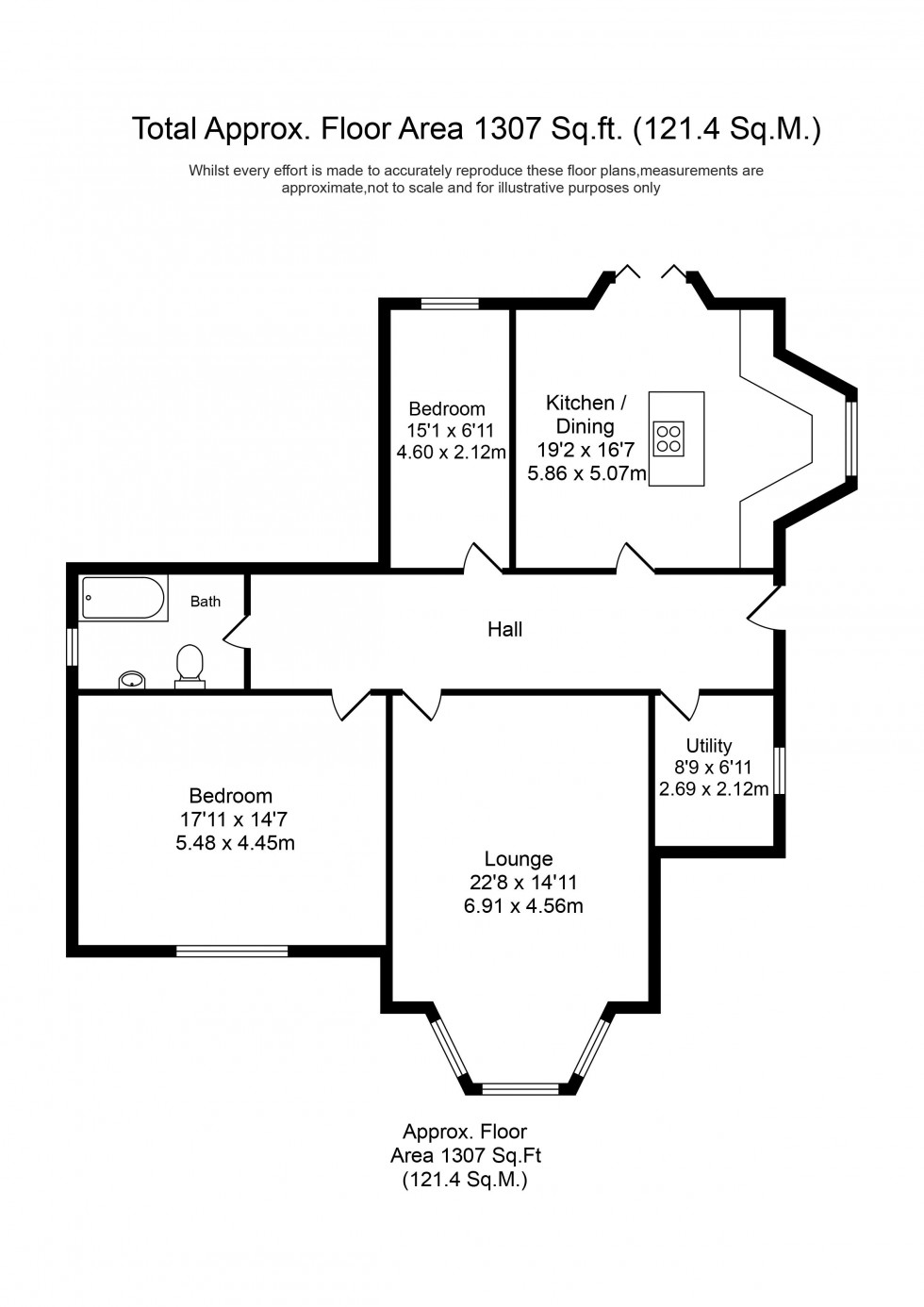 Floorplan for Scarisbrick New Road, Southport
