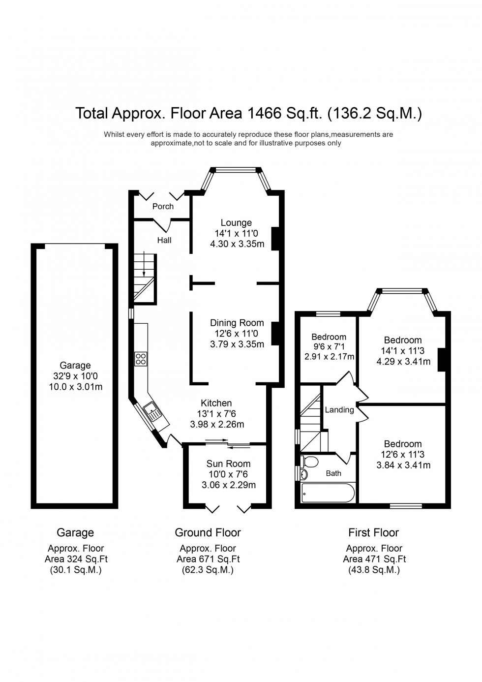 Floorplan for Guinea Hall Lane, Banks, Southport