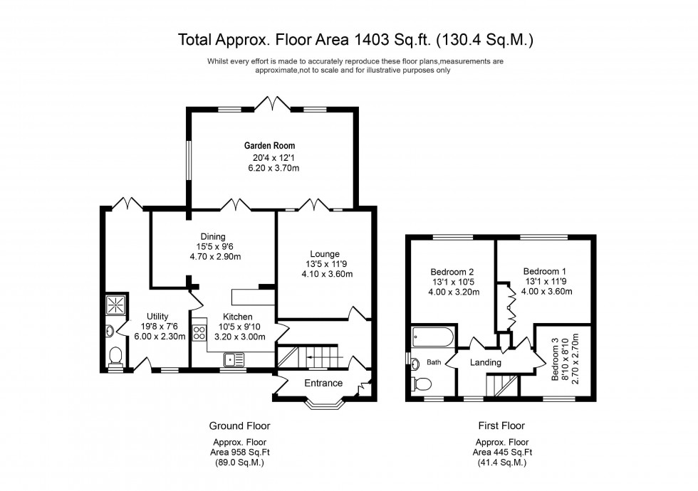 Floorplan for Whalley Drive, Aughton