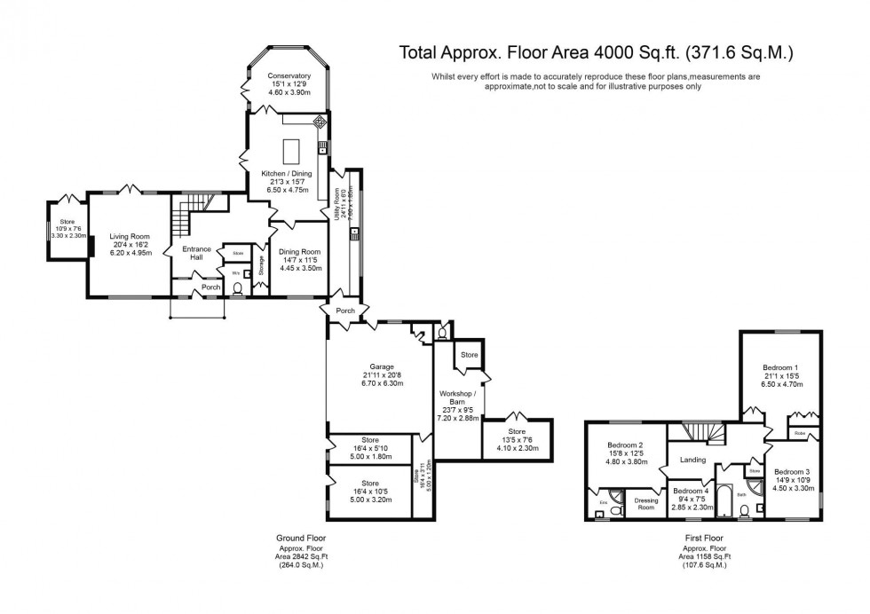 Floorplan for Lees Lane, Dalton