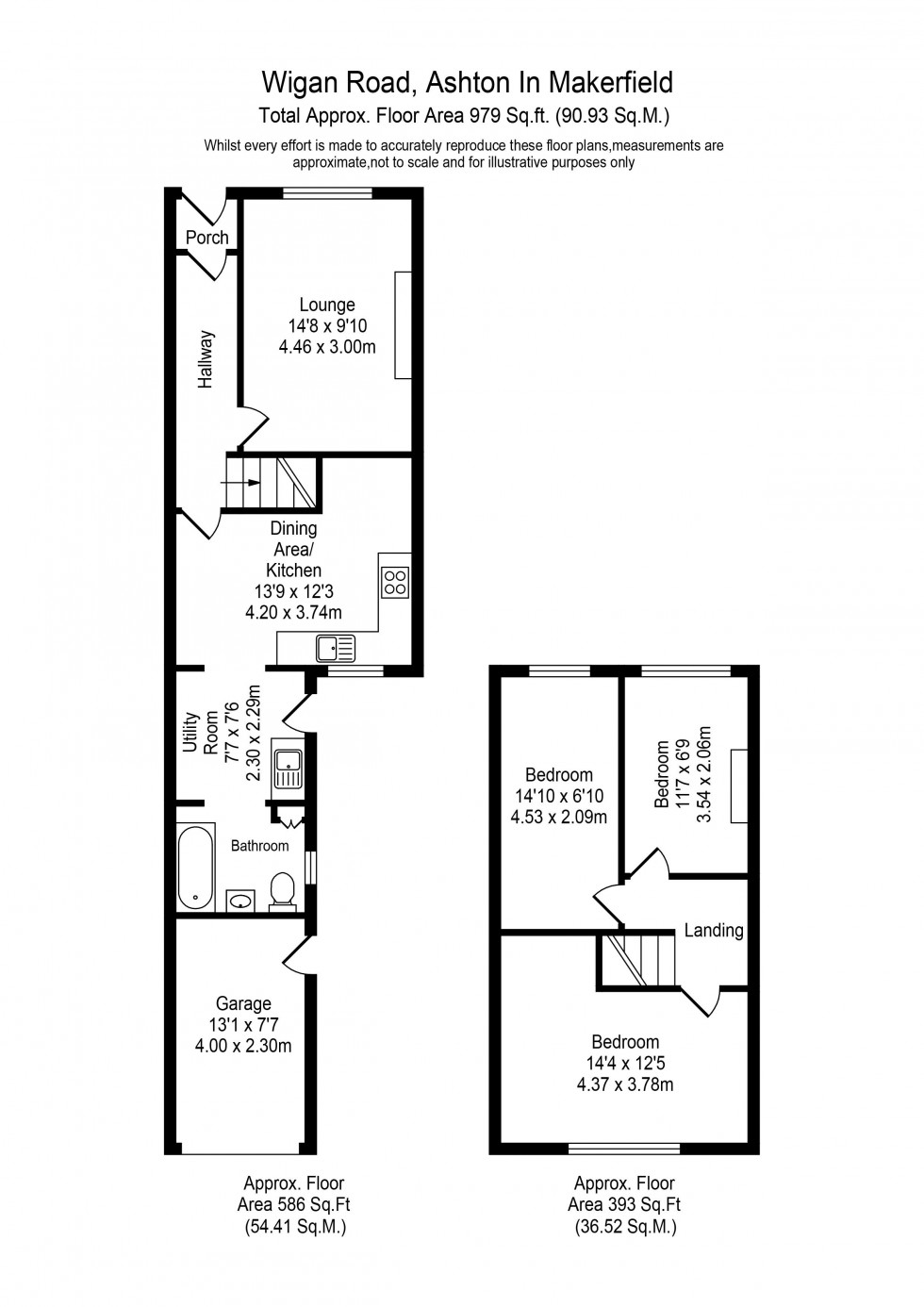 Floorplan for Wigan Road, Ashton-In-Makerfield