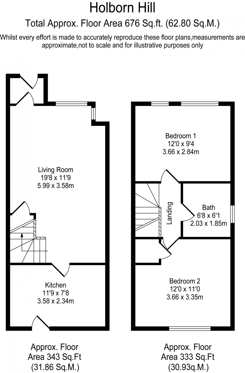 Floorplan for Holborn Hill, Ormskirk