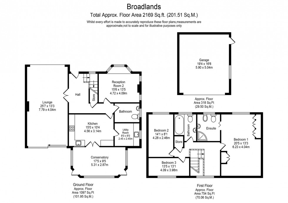 Floorplan for Broadlands, Southport, PR8