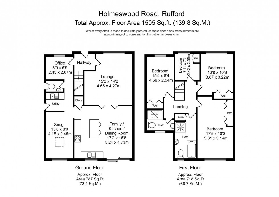 Floorplan for Holmeswood Road, Rufford, L40