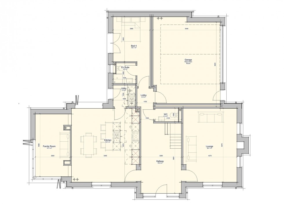 Floorplan for Whittingham Lane, Goosnargh, PR3