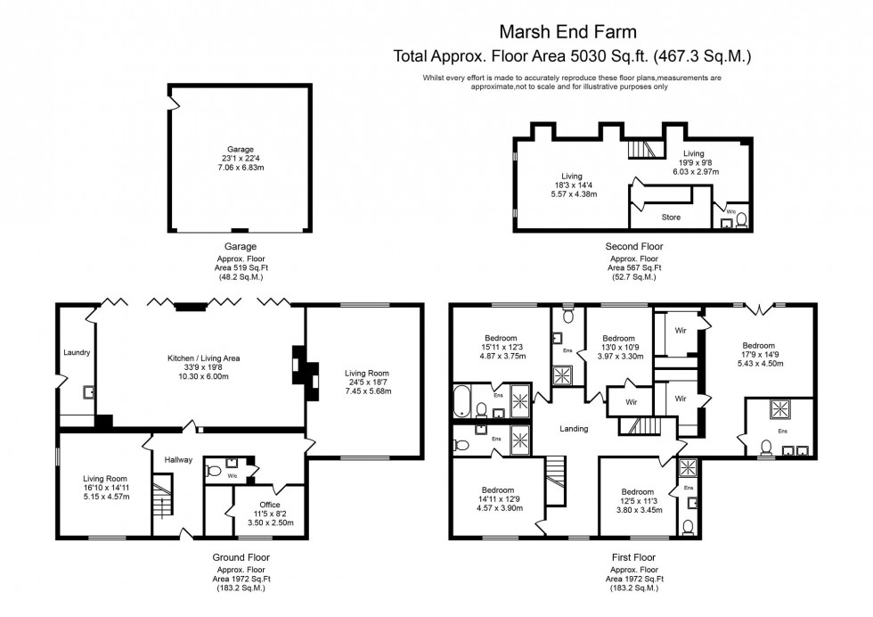 Floorplan for Back Lane, Longton, PR4