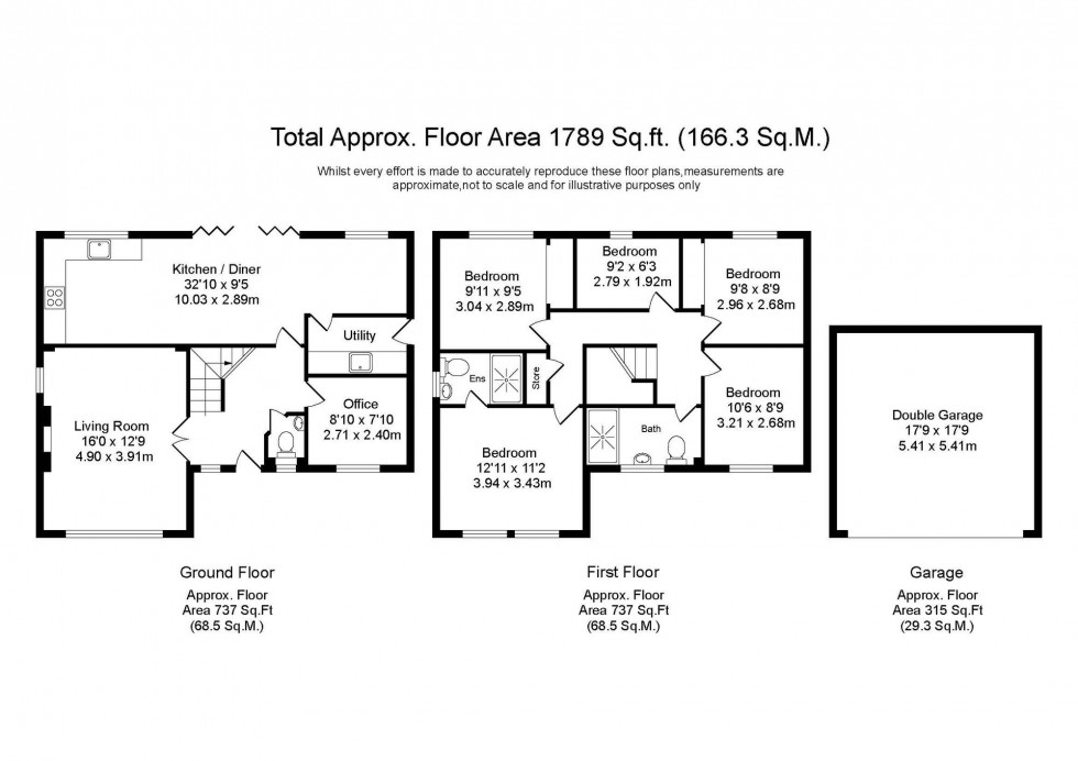 Floorplan for Chestnut Grange, Ormskirk, L39