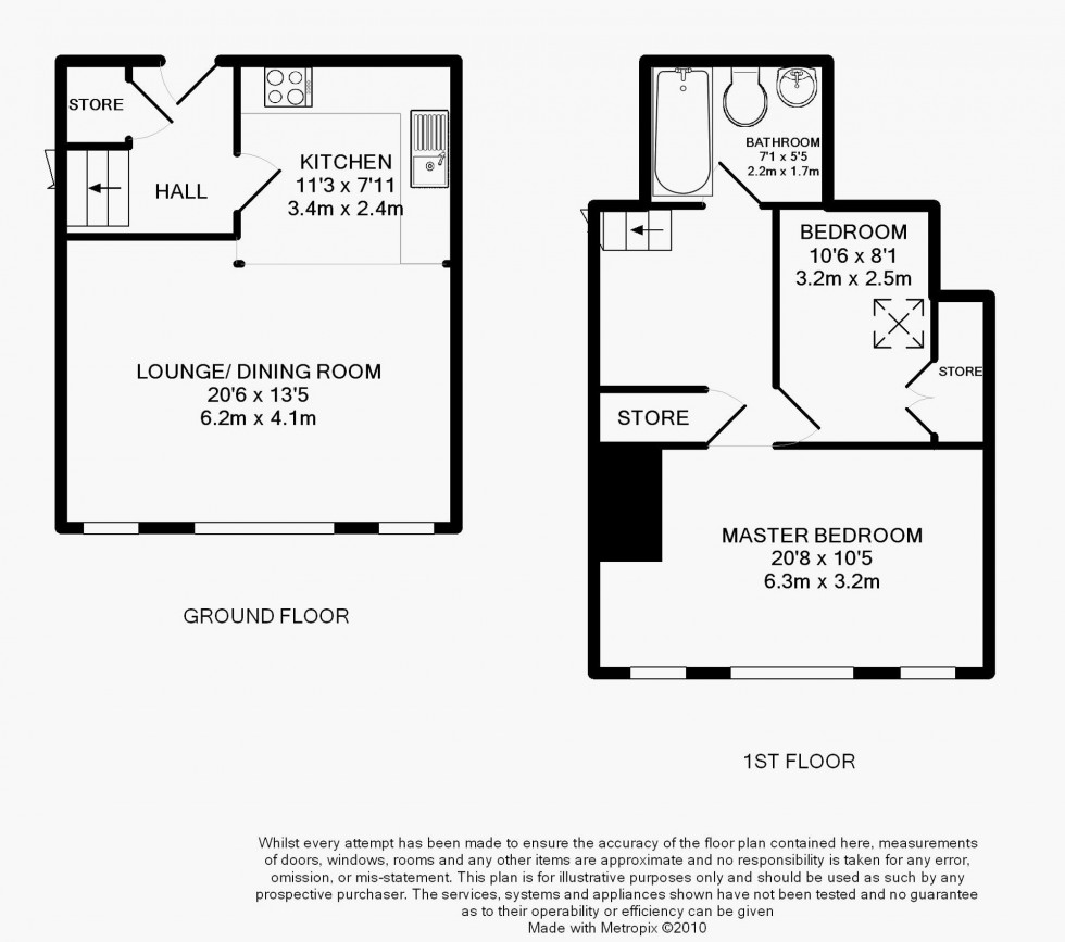 Floorplan for Grammar School Court, Ormskirk, L39
