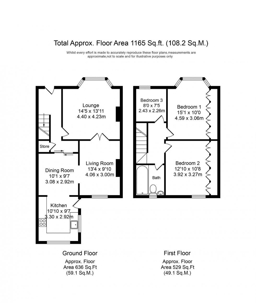 Floorplan for Derby Lane, Liverpool, L13