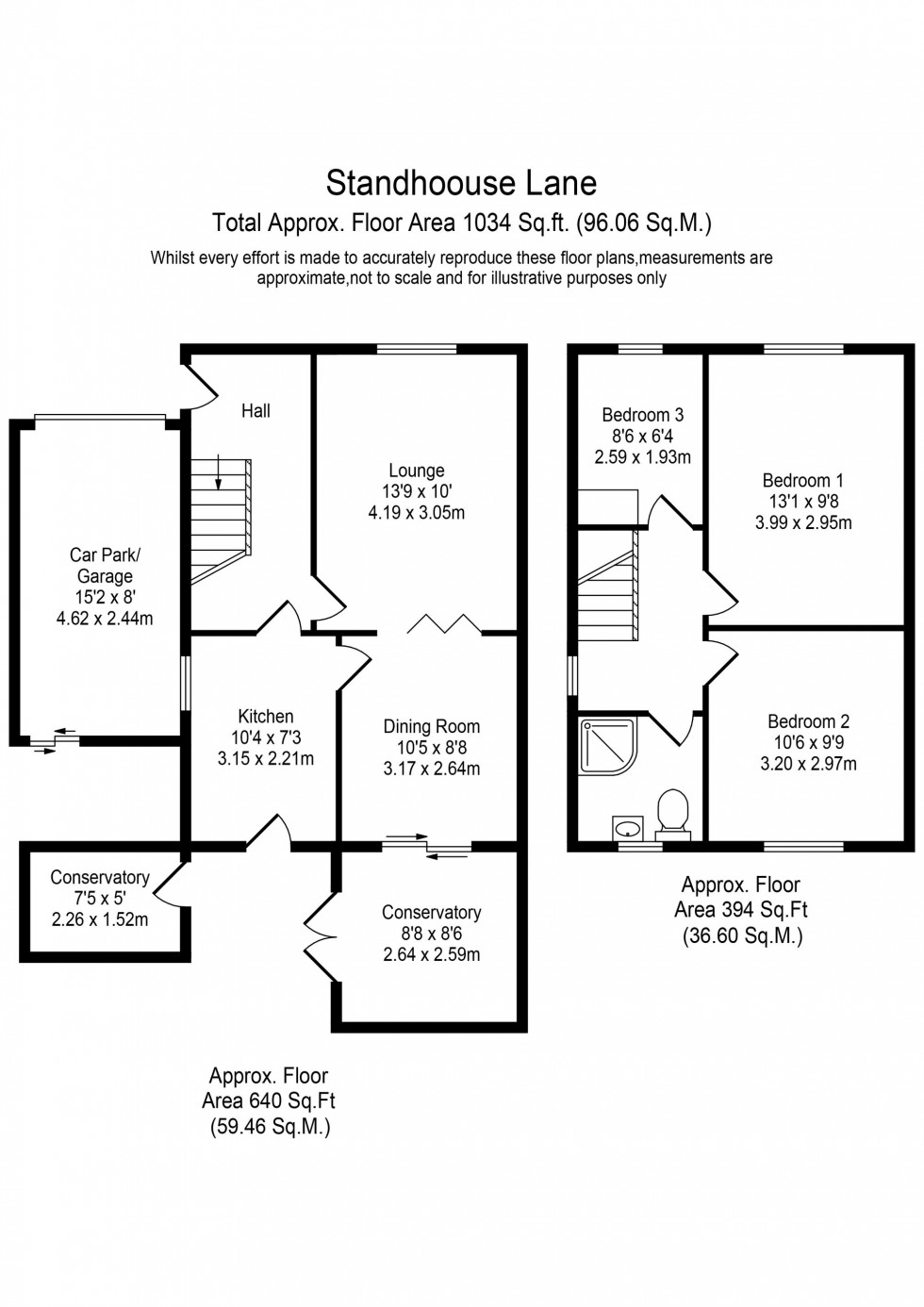Floorplan for Standhouse Lane, Aughton, L39