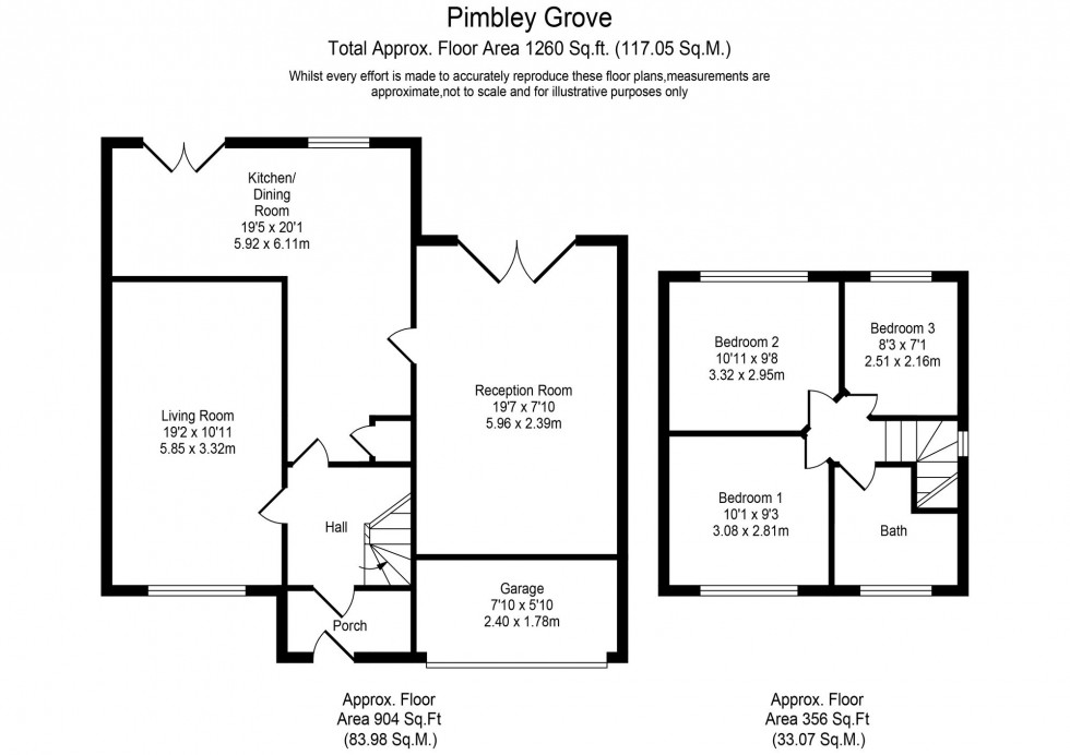 Floorplan for Pimbley Grove West, Liverpool, L31