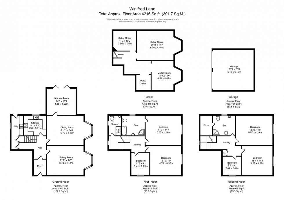 Floorplan for Winifred Lane, Aughton, L39
