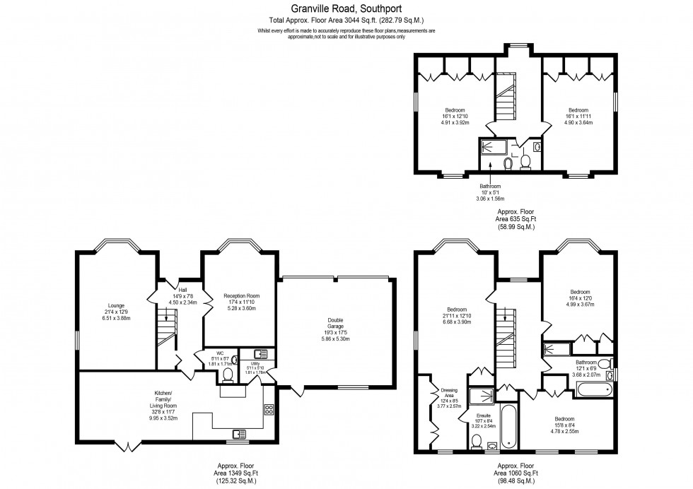 Floorplan for Granville Road, Birkdale