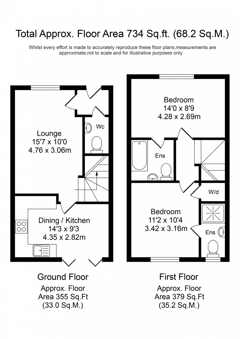 Floorplan for Higgins Lane, Burscough, L40