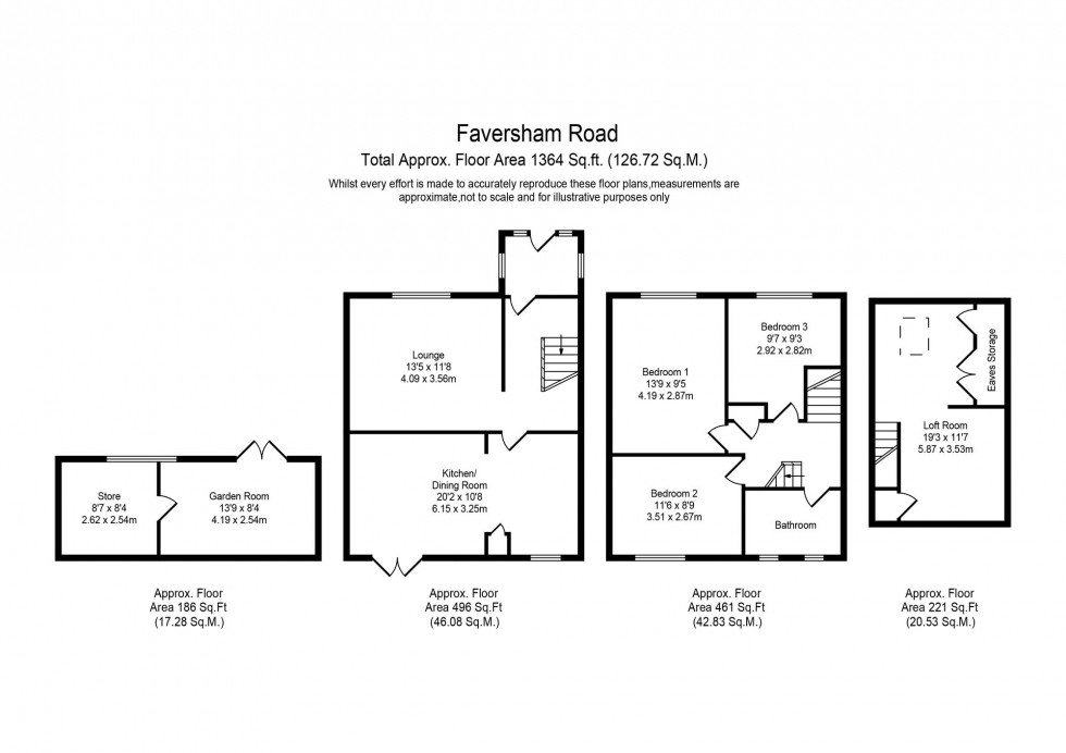 Floorplan for Faversham Road, Liverpool, L11