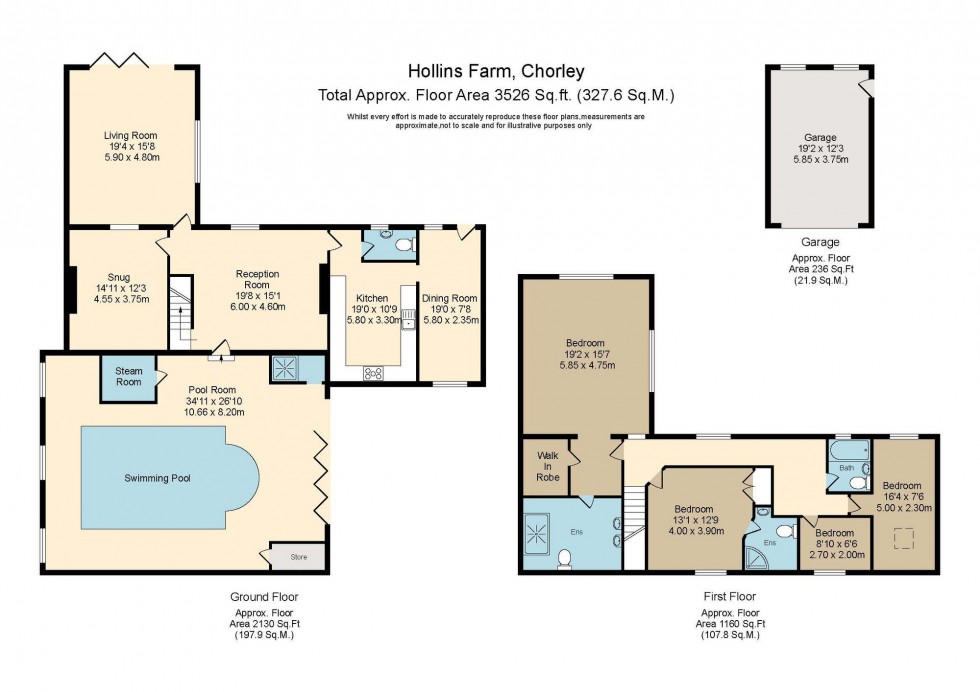 Floorplan for Gough Lane, Bamber Bridge, PR5