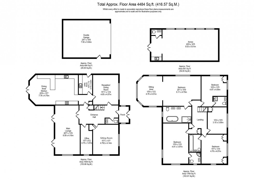 Floorplan for Crow Lane, Dalton, WN8