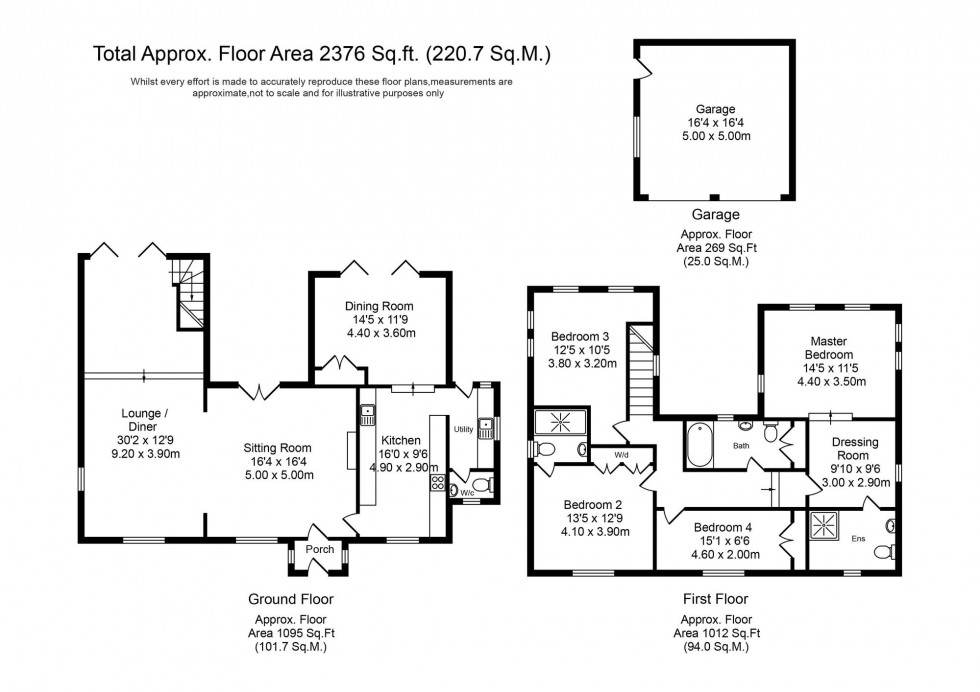 Floorplan for School Lane, Moss Side, PR26