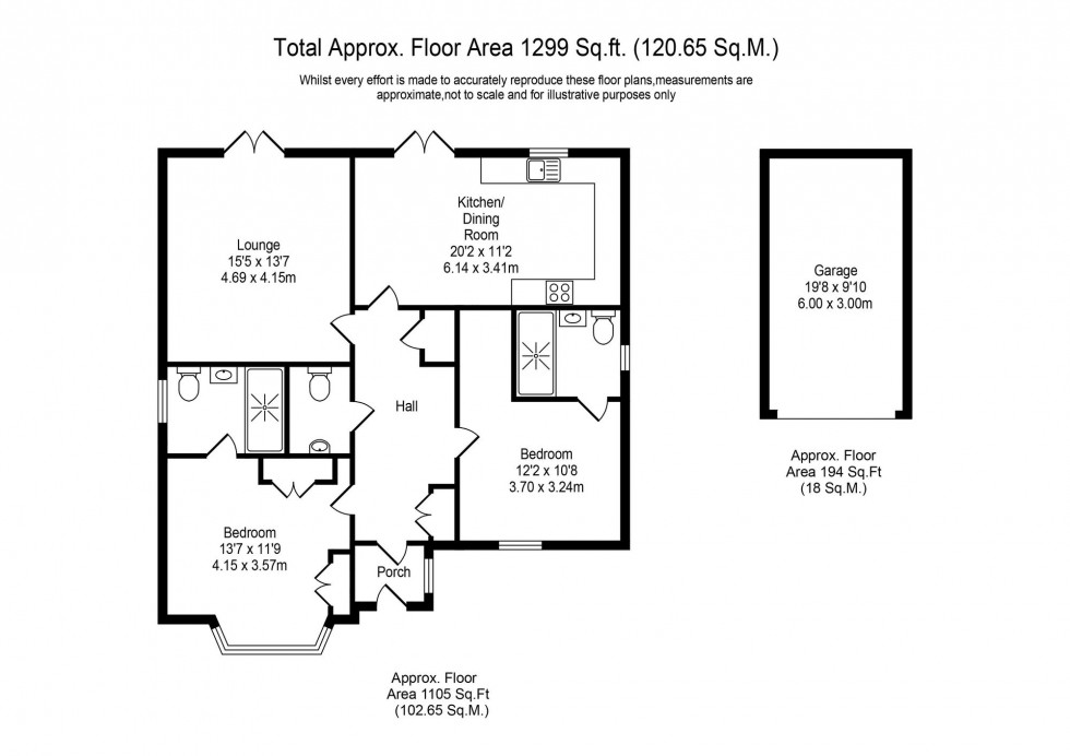 Floorplan for Liverpool Road, Southport, PR8