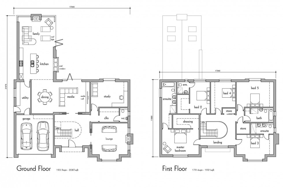 Floorplan for Pudding Pie Nook Lane, Goosnargh, PR3