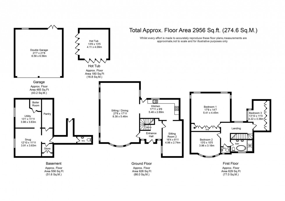 Floorplan for Grosvenor Road, Southport, PR8