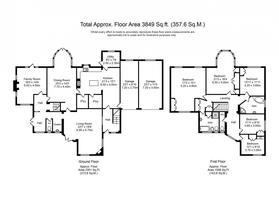 Floorplan for Broadhey Lane, Wrightington, WN6