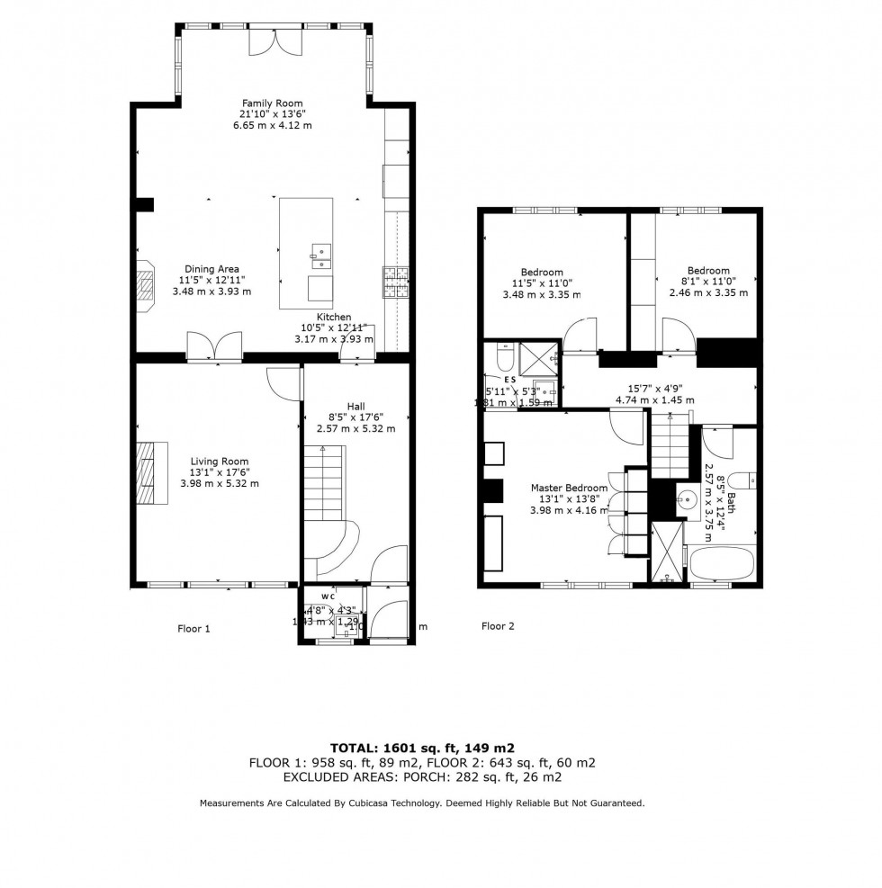 Floorplan for Weavers Brow Heath, Heath Charnock, PR6