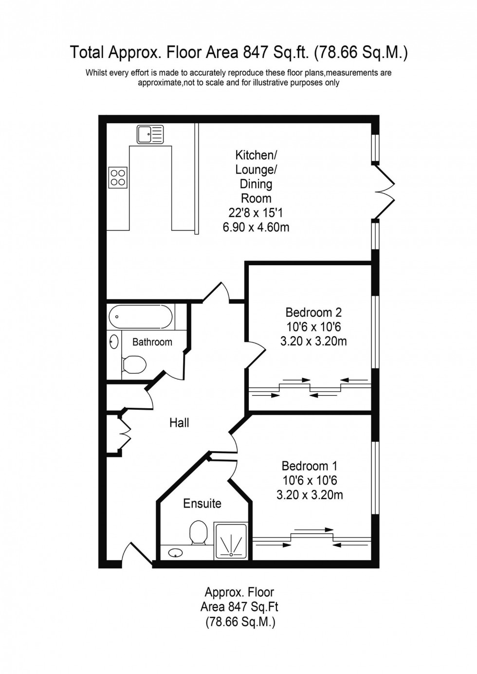Floorplan for Aughton Park Drive, Aughton, L39
