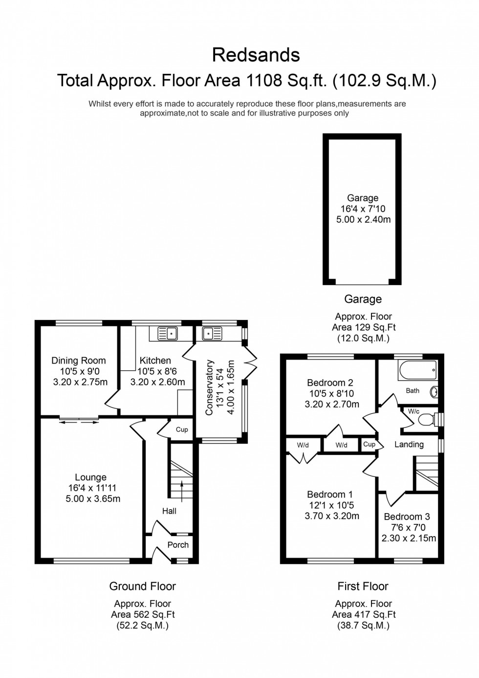 Floorplan for Redsands, Aughton, L39