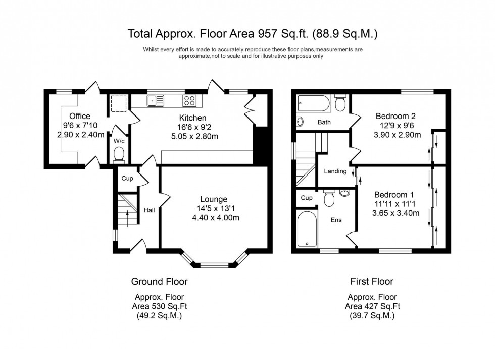 Floorplan for The Avenue, Adlington, PR6
