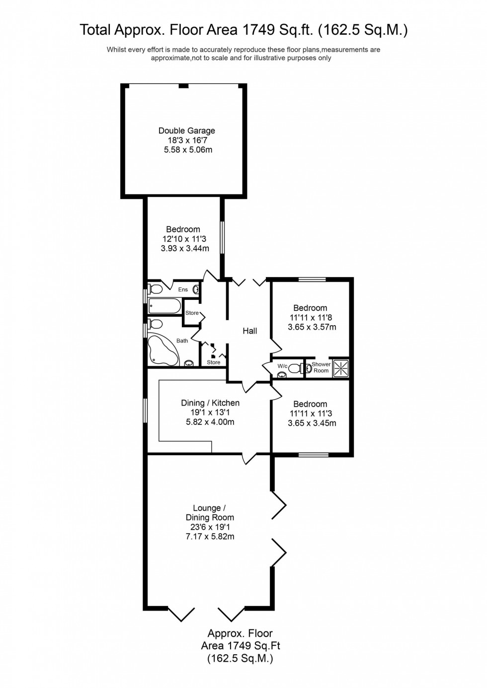Floorplan for Prescot Road, Aughton, L39