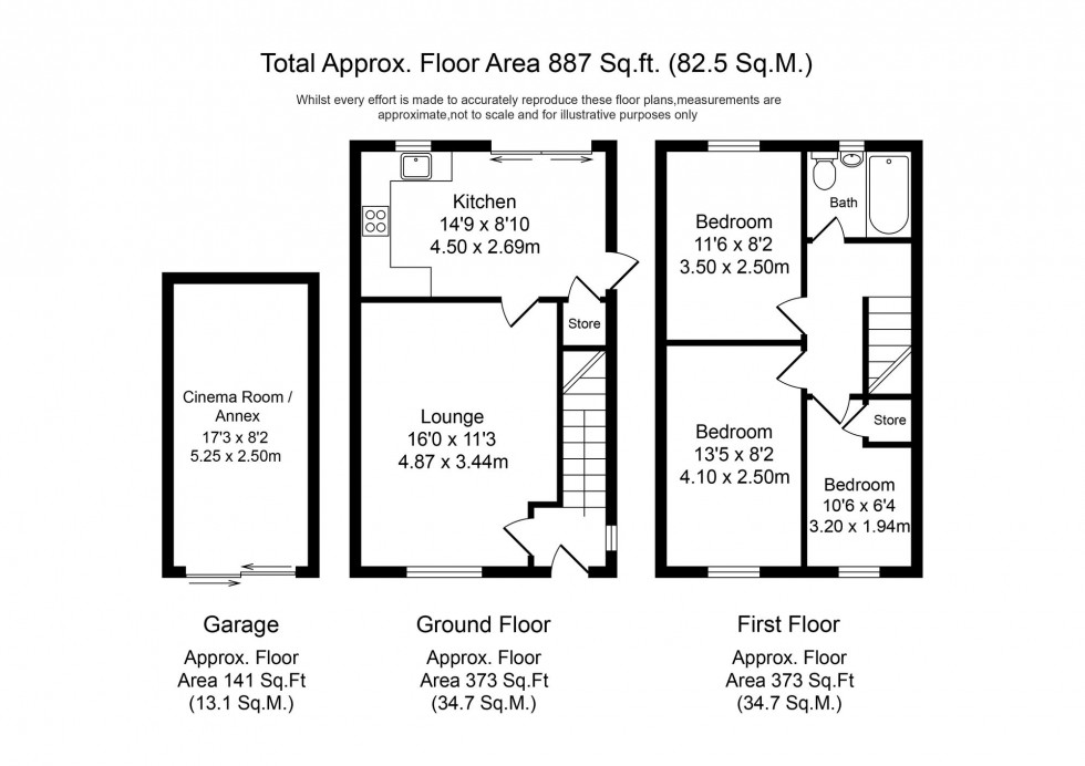 Floorplan for Moss Nook, Aughton, L39