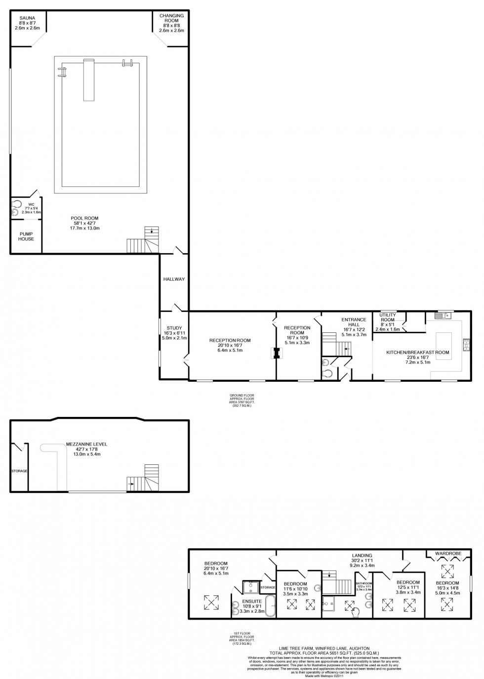 Floorplan for Winifred Lane, Aughton, L39