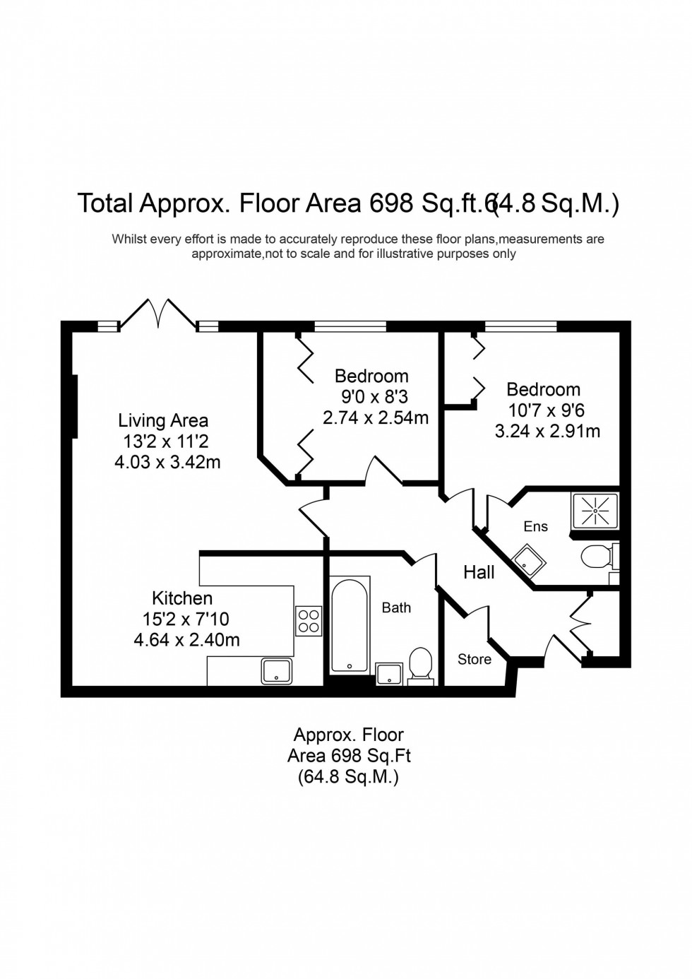 Floorplan for Aughton Park Drive, Aughton, L39