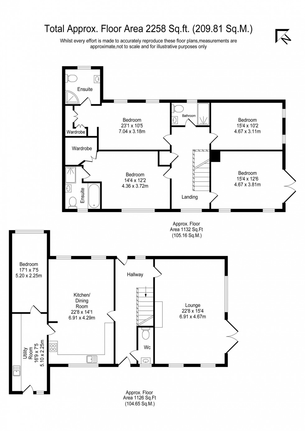 Floorplan for The Hollies, Aughton, L39