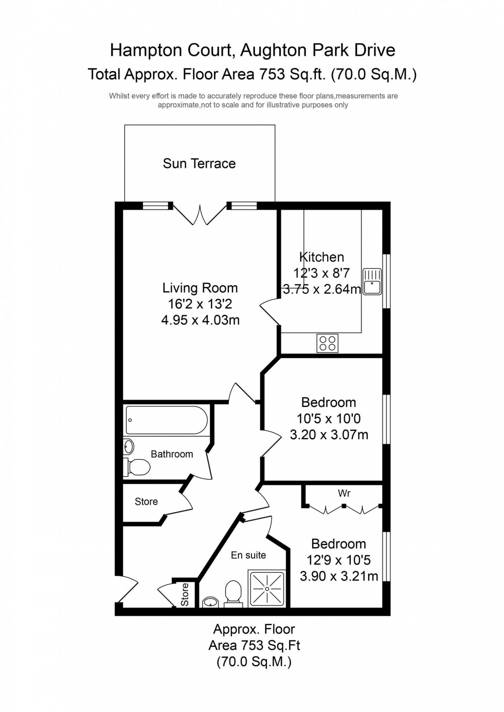Floorplan for Aughton Park Drive, Aughton, L39