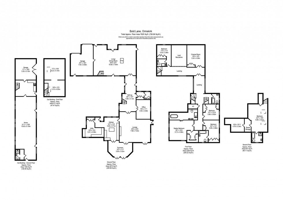 Floorplan for Bold Lane, Aughton, L39