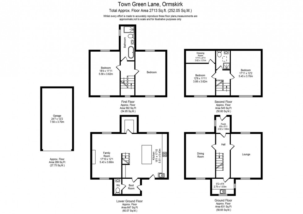 Floorplan for Town Green Lane, Aughton, L39