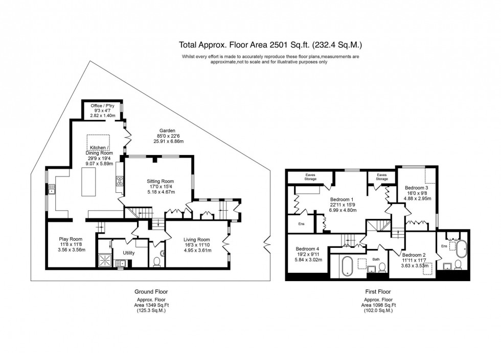 Floorplan for Granville Park West, Aughton, L39