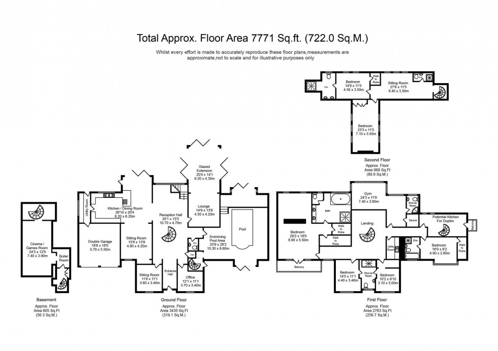 Floorplan for Granville Park West, Aughton, L39