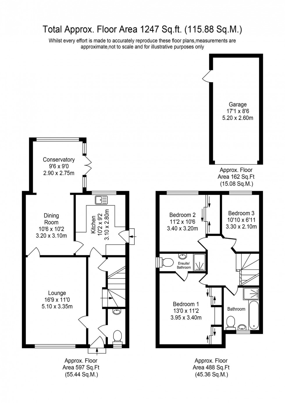 Floorplan for Highland Drive, Buckshaw Village, PR7