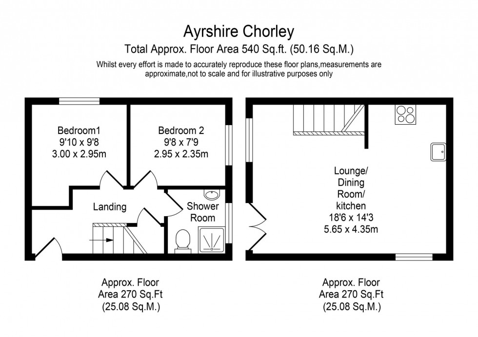 Floorplan for Ayrshire Close, Buckshaw Village, PR7