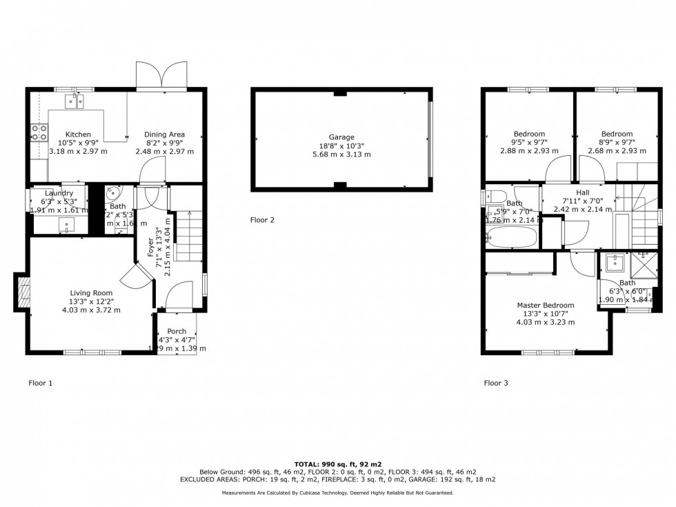 Floorplan for Stirling Drive, Buckshaw Village, PR7